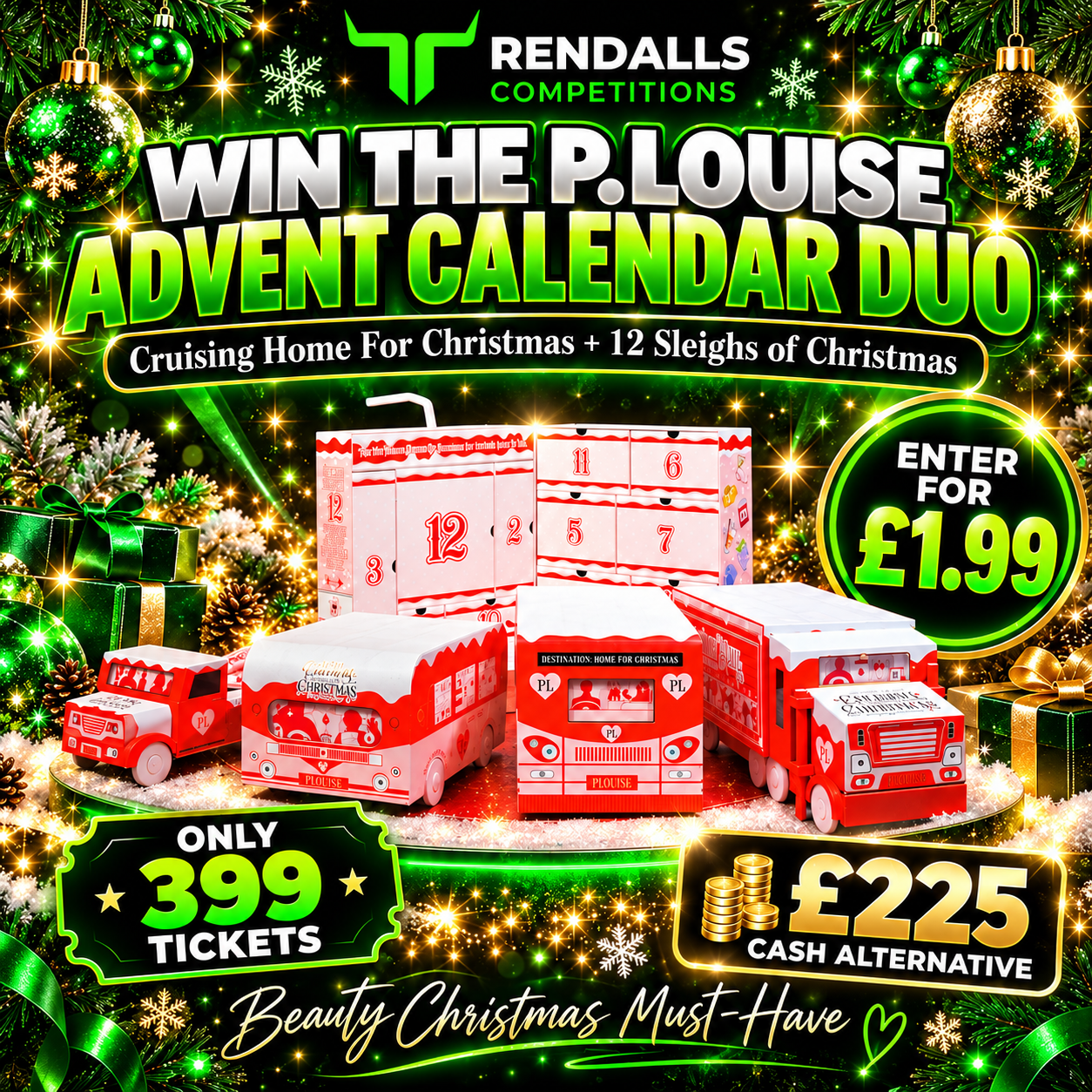 WIN THE P.Louise ADVENT CALENDAR DUO OR Β£225 CASH ALTERNATIVE! - Featured Image